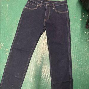 Levi's 31x30 Men's 513 Denim Slim Fit Straight Jeans - Blue